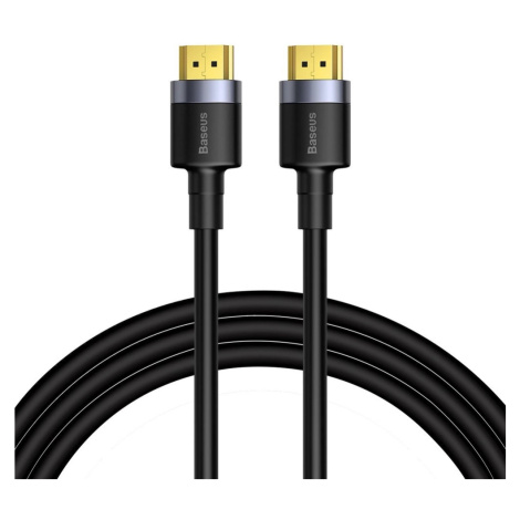 Kabel Baseus Cafule HDMI 2.0 4K 60 Hz 3D 18 Gb/s 3 m černý (CADKLF-G01)