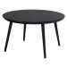 Sophie Studio jídelní stůl kulatý 128 cm, Carbon Black HN65130108