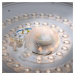 JUST LIGHT LEUCHTEN DIRECT LED stropní svítidlo, chrom, moderní design, průměr 38,5cm 3000K LD 1