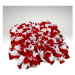 Čmuchací kobereček červený-bílý