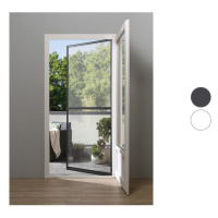 LIVARNO home Hliníkový dveřní rám se síťkou proti hmyzu, 1,0 x 2,1 m