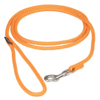 Lanové vodítko pro psy Paikka  - oranžová Velikost: 11mm x 180 cm