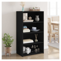 vidaXL Skříň highboard černá 70 x 41 x 124 cm kompozitní dřevo