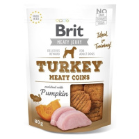 Brit Jerky Turkey Meaty Coins 80g