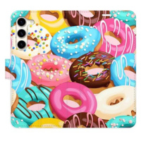 iSaprio flip pouzdro Donuts Pattern 02 pro Samsung Galaxy S23+ 5G