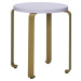 Hnědo-modrá stolička z jasanového dřeva Smile - Hübsch