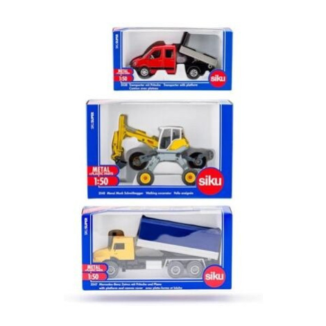 SIKU Super - set 3 stavebních strojů B, 1:50