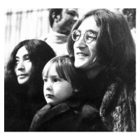 Fotografie John Lennon, Yoko Ono and John's son Julian, 1969, 40 × 40 cm