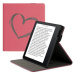 KW Mobile - Brushed Heart - KW4941808 - pouzdro pro Amazon Kindle Oasis 2/3 - červené