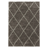 Ayyildiz koberce Kusový koberec Alvor Shaggy 3401 taupe - 120x170 cm