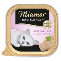 Miamor Milde Mahlzeit, čisté drůbeží a šunka 32x100g