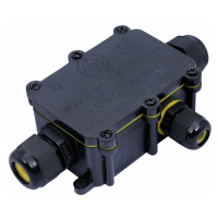 Solight voděodolná propojovací krabička IP68, 1x vstup, 2x výstup, 5-9/9-12mm, max 2,5mm2 WW004