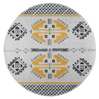 Pratelný kulatý koberec ø 80 cm – Vitaus