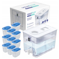 AquaFloow XL 9,5l: dispenser distributor vody s hořčíkovým filtrem 10x