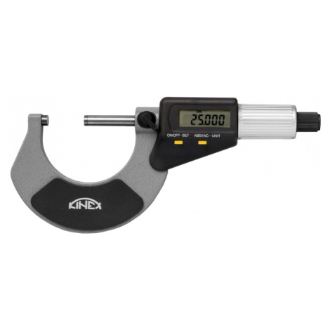 KINEX mikrometr třmenový digitální  50-75mm, 0,001mm, 7031