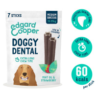 Edgard & Cooper Doggy Dental jahody/máta M 4× 160 g