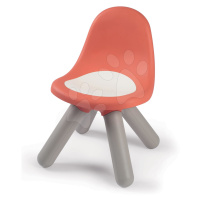 Židle pro děti KidChair Coral Red Smoby korálová s UV filtrem 50 kg nosnost výška sedáku 27 cm o