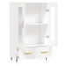 vidaXL Skříň highboard bílá 69,5 x 31 x 115 cm kompozitní dřevo