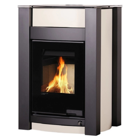 HS Flamingo Krbová kamna AQUAFLAM VARIO KALMAR 11/7kW krémová 694x635x1030mm