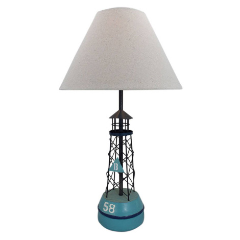 Sea-Club Stolní lampa 5761 bóje s textilním stínidlem