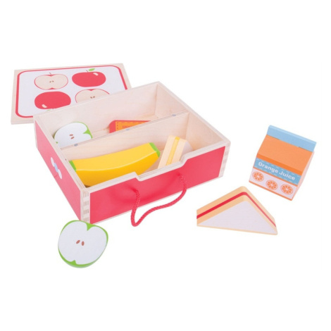 Bigjigs Toys Dřevěné hračky - Svačinkový box