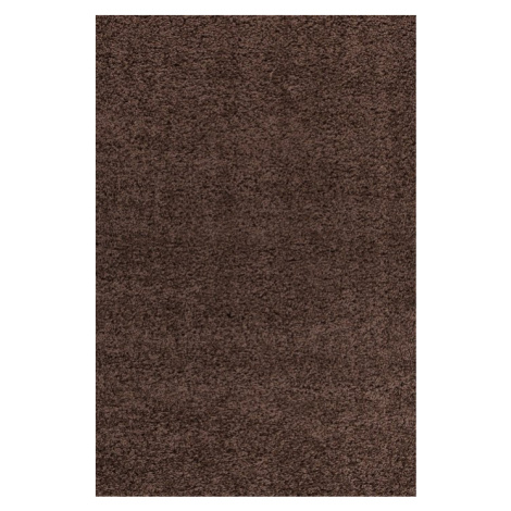 Kusový koberec Life Shaggy 1500 brown 200x290 cm Vopi