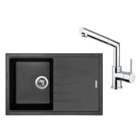 SINKS BEST 780 Granblack + MIX 350 P lesklá