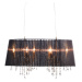 ACA Lighting Textile závěsné svítidlo 2P800BK