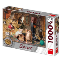 Dino kočičky 1000 secret collection Puzzle