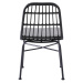 Jídelní židle SCK-401 černá/šedá