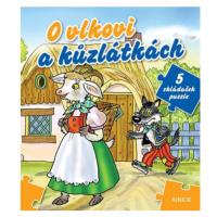 O vlkovi a kůzlátkách - 5 skládaček puzzle