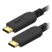 AlzaPower Core USB-C to USB-C 3.2 Gen 1 100W 1m černý