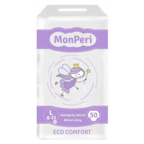 MONPERI Eco Comfort Pleny jednorázové L (8-13 kg) 50 ks