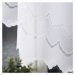 Dekorační oblouková krátká záclona na žabky GENOWEFA 160 bílá 350x160 cm MyBestHome