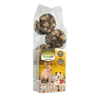 Pochoutka NATURE LAND Brunch sušenky s jablky a banány 120 g