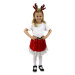 Dětský kostým TUTU sukně - vánoční sob s čelenkou