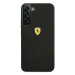 Ferrari FESSIHCS22MBK hard silikonové pouzdro Samsung Galaxy S22 PLUS 5G Black On Track Silicone