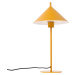 Designová stolní lampa žlutá - Triangolo