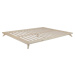 Dvoulůžková postel z borovicového dřeva s roštem 180x200 cm Senza – Karup Design