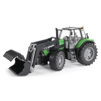 Bruder Traktor DEUTZ AGROTRON X720 s čelním nakladačem