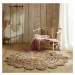 Flair Rugs koberce Kusový koberec Handmade Jute Eden kruh Rozměry koberců: 150x150 (průměr) kruh
