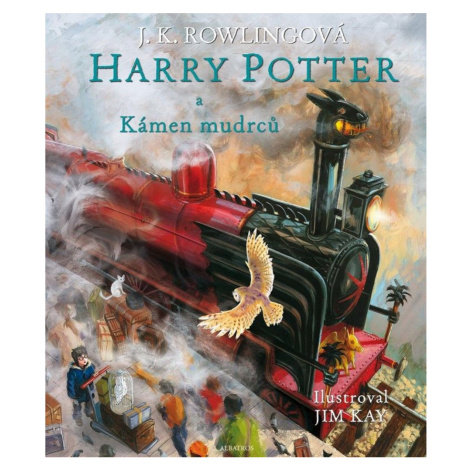 Harry Potter a Kámen mudrců - ilustrované vydání J. K. Rowlingová ALBATROS
