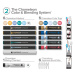 CHAMELEON, CS6602, Chameleon Color & Blending System, sada permanentních popisovačů č. 2, 13 ks