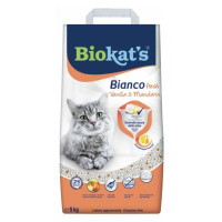 Biokat´s Biokats Bianco Fresh vanilka a mandarinka podestýlka 5kg