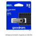 GOODRAM Flash Disk 64GB UTS2, USB 2.0, černá