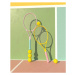 Fotografie Tennis balance, Andriy Onufriyenko, (30 x 40 cm)