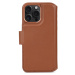 Pouzdro Decoded Leather Detachable Wallet iPhone 15 Pro Max tan Hnědá
