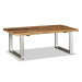 Konferenční stolek masivní recyklované dřevo 100x60x38 cm