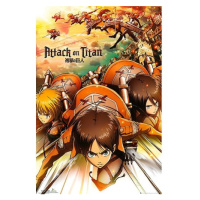 Plakát Attack on Titan - Attack