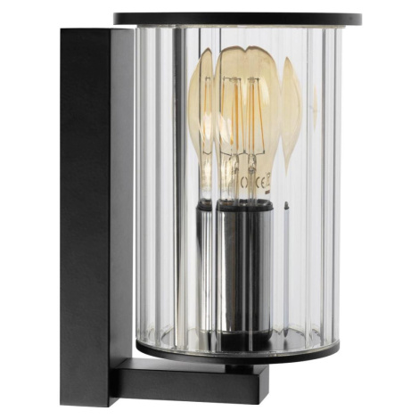 Argon 8748 - Venkovní nástěnné svítidlo NORFOLK 1xE27/15W/230V IP44 černá 8748